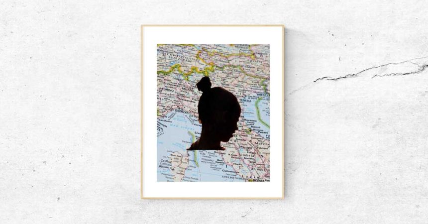 child silhouette for military spouse moms